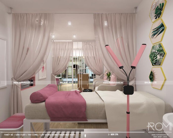 Các yếu tố quan trọng khi trang trí spa mini