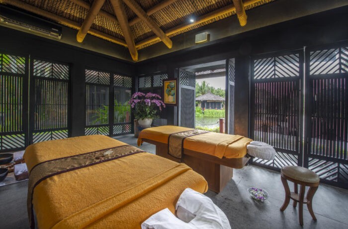 Spa trong khách sạn với thiết kế truyền thống