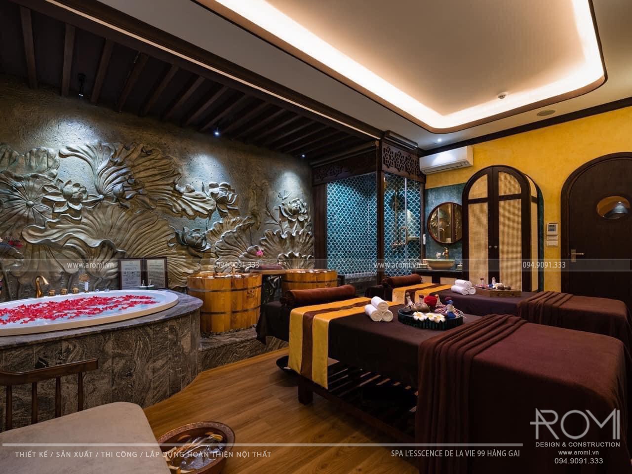 Hình Ảnh Thực Tế Phòng Vip Spa Phong Cách Đông Dương
