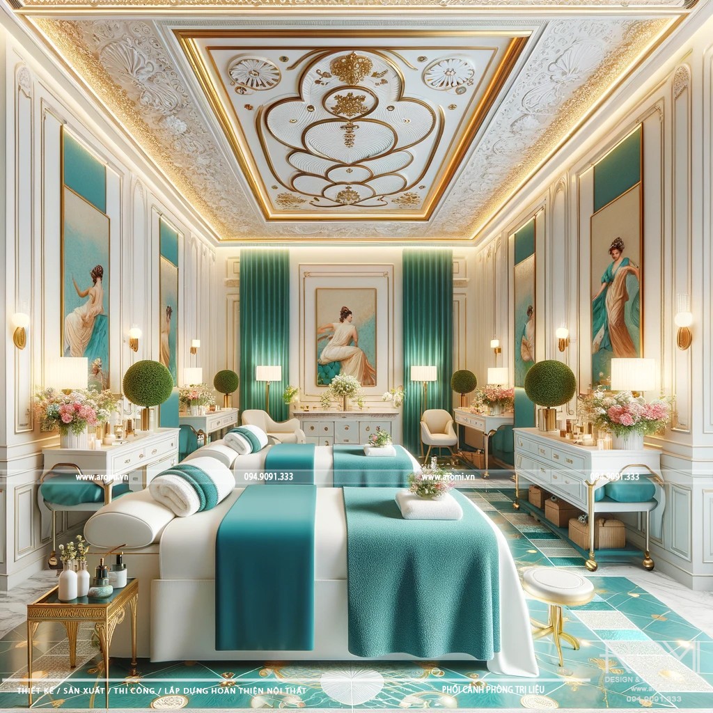 Không Gian Spa Tân Cổ Điển Toát Lên Vẻ Đẹp Đẳng Cấp Và Sang Trọng