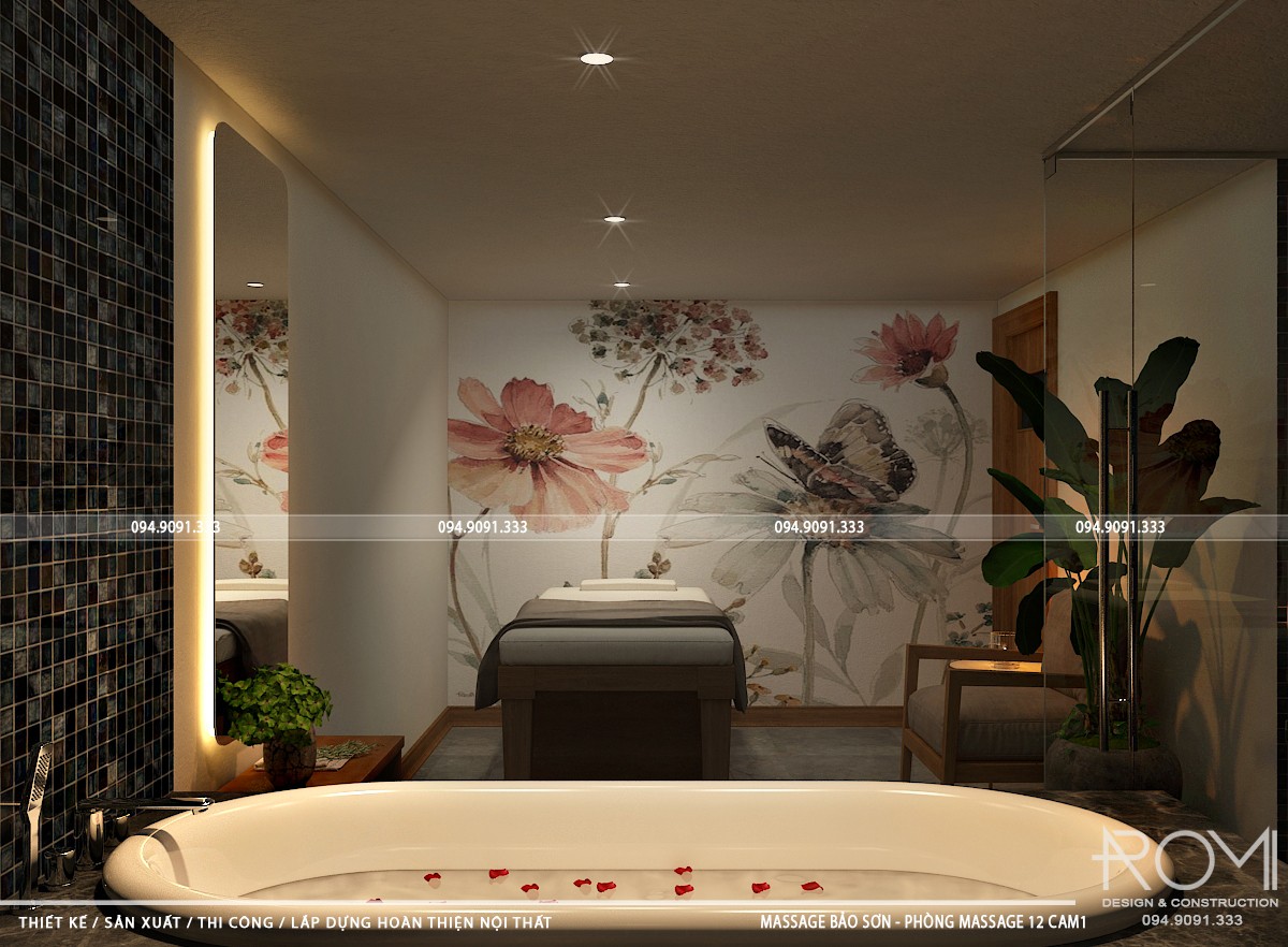 Thiết Kế Massage Đẳng Cấp Cho Dịch Vụ Hàng Đầu