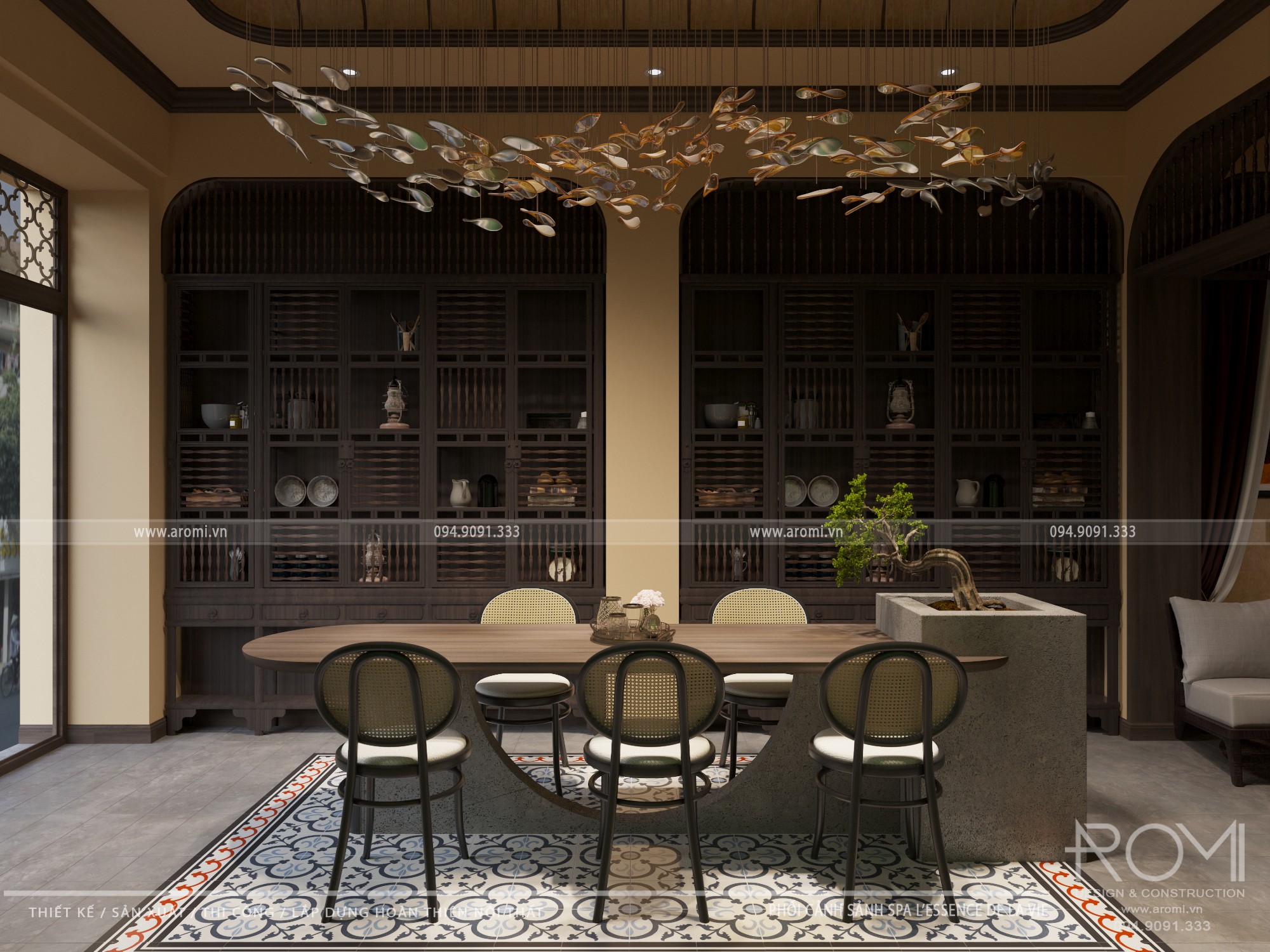 Thiết Kế Spa Phong Cách Indochine Lý Tưởng Cho Mọi Nhu Cầu Thư Giãn