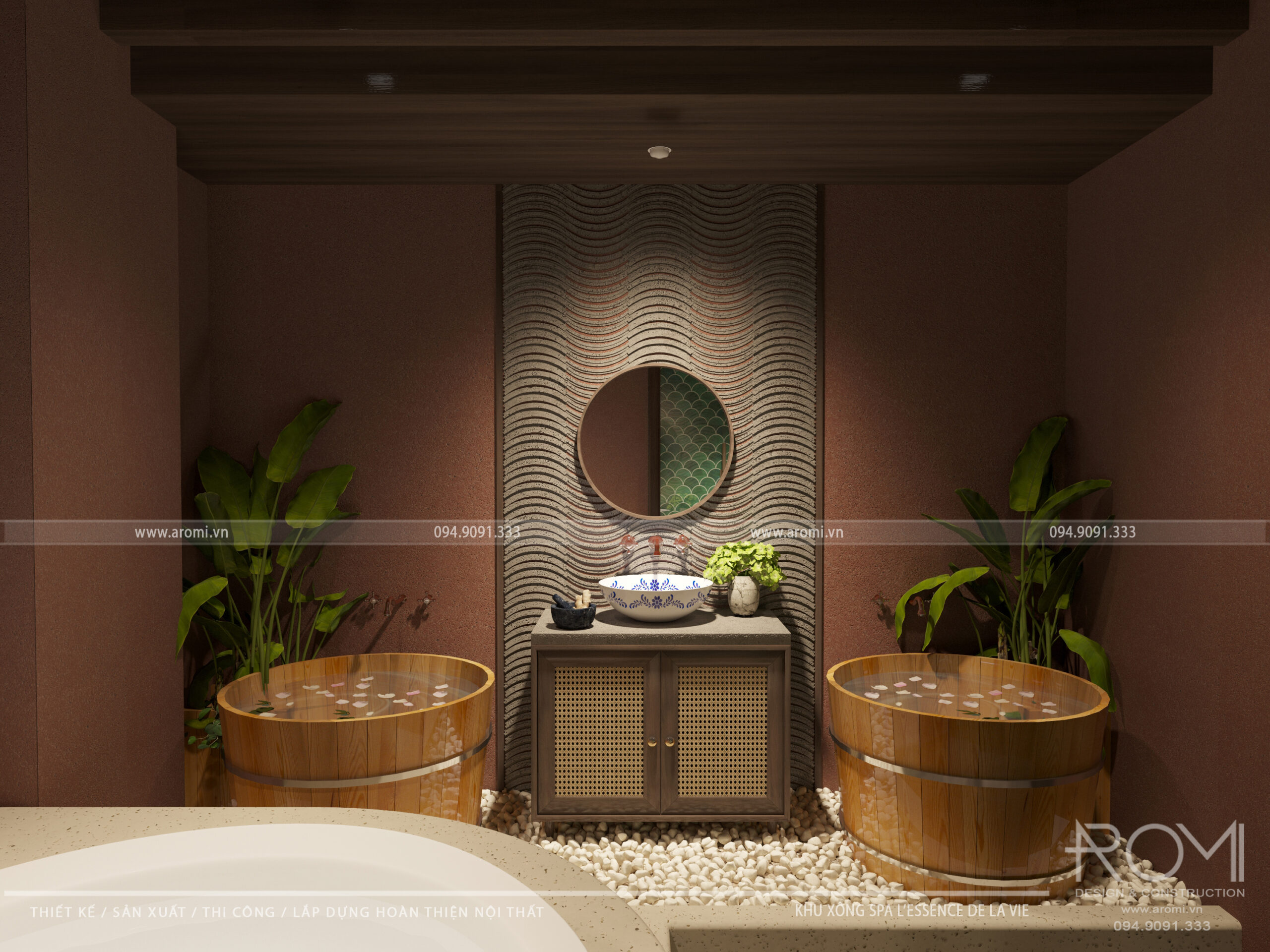 Thiết Kế Spa Phong Cách Indochine Lý Tưởng Cho Mọi Nhu Cầu Thư Giãn