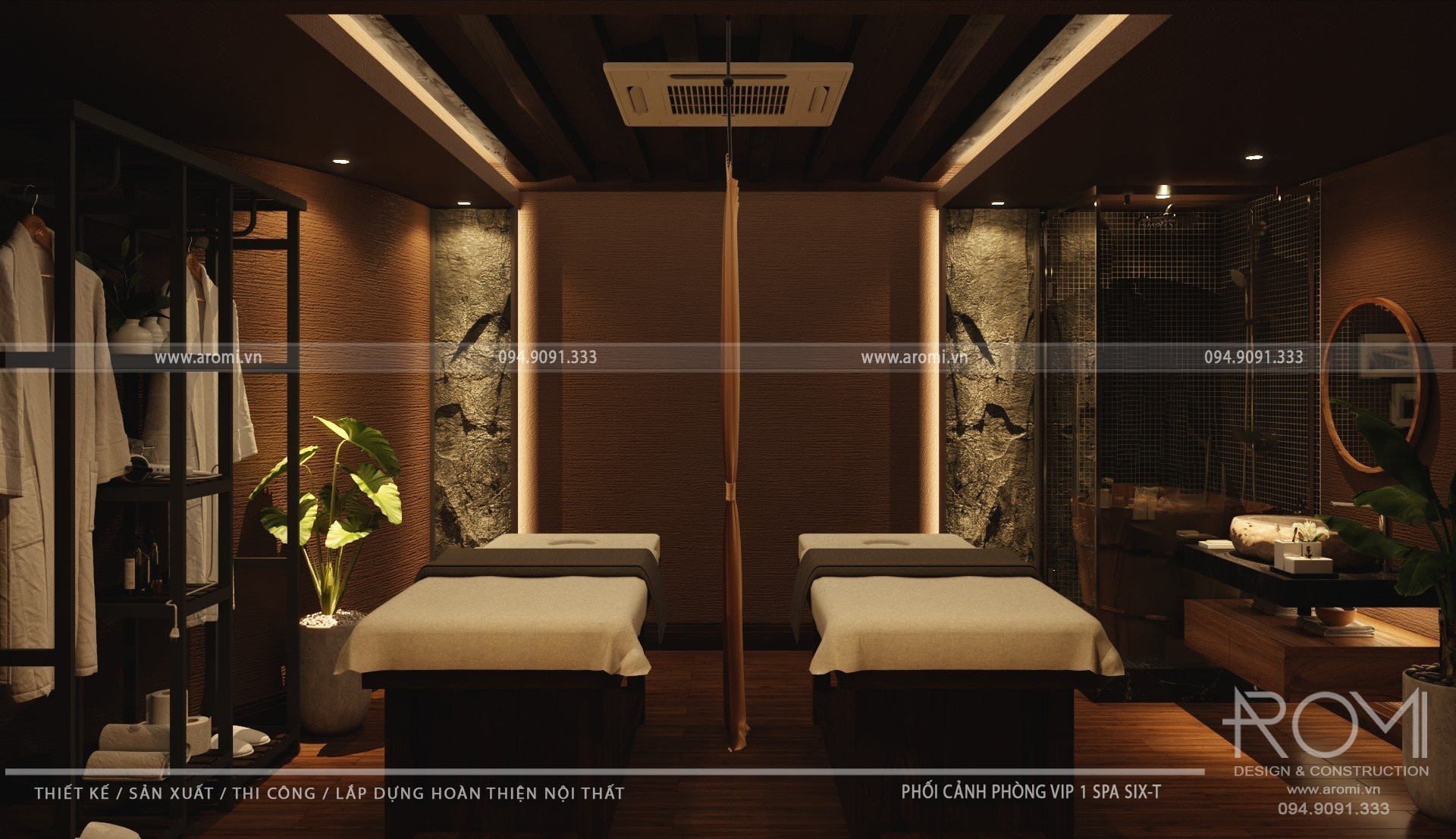 Không Gian Spa Tối Giản Mang Đến Cảm Giác Yên Bình Và Tĩnh Lặng