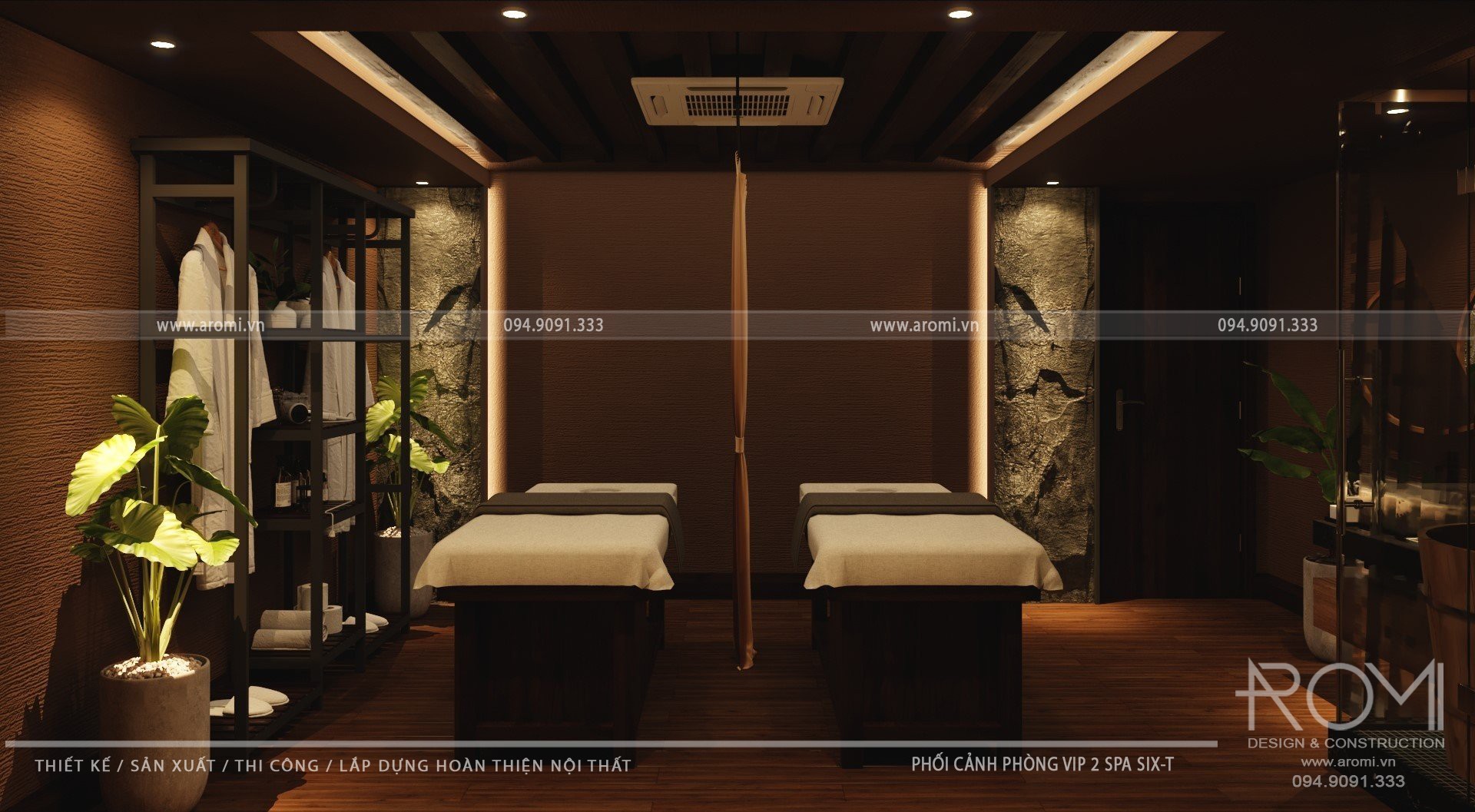 Không Gian Spa Tối Giản Mang Đến Cảm Giác Yên Bình Và Tĩnh Lặng