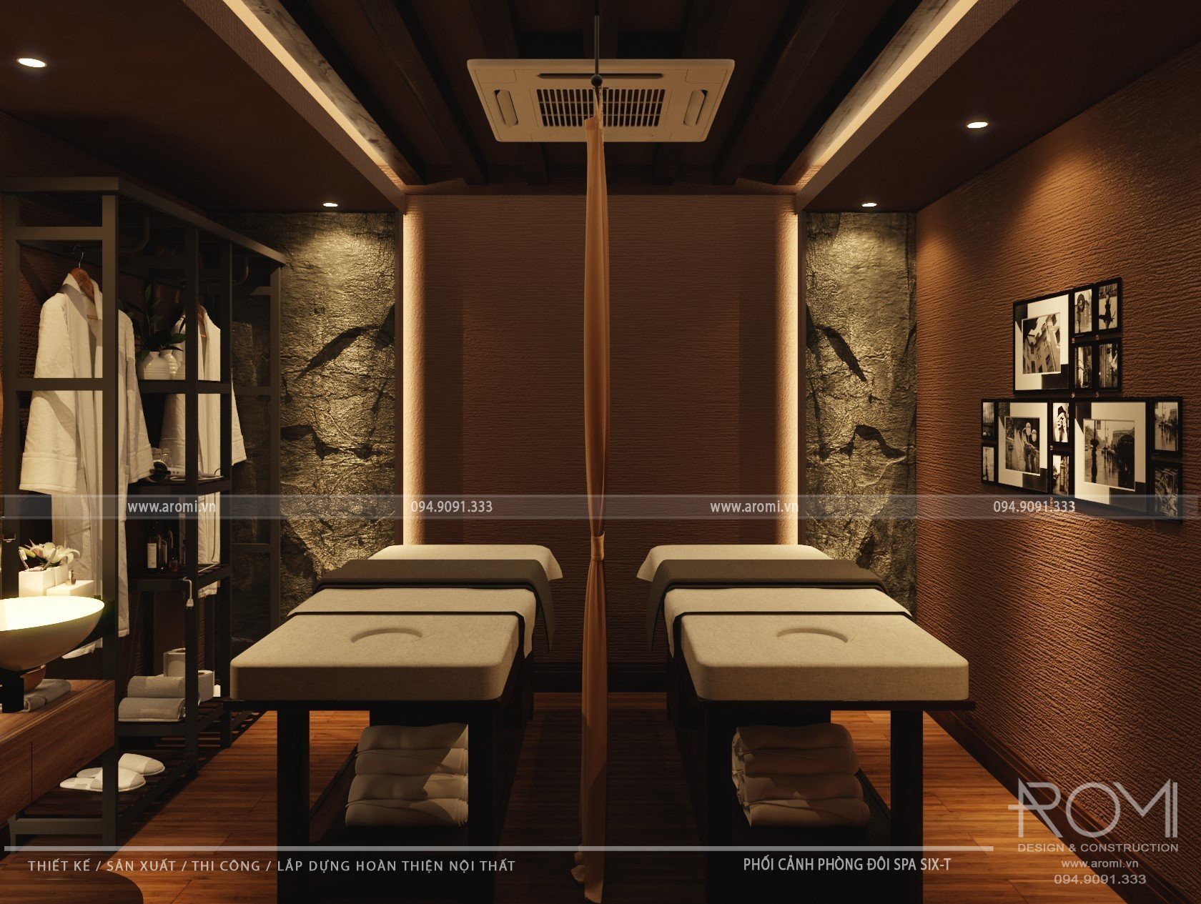 Không Gian Spa Tối Giản Mang Đến Cảm Giác Yên Bình Và Tĩnh Lặng