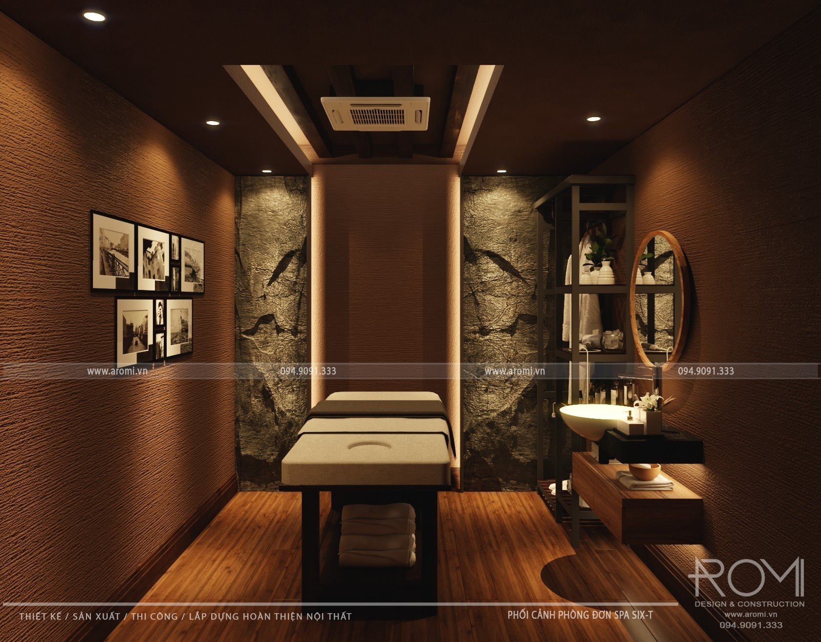 Không Gian Spa Tối Giản Mang Đến Cảm Giác Yên Bình Và Tĩnh Lặng