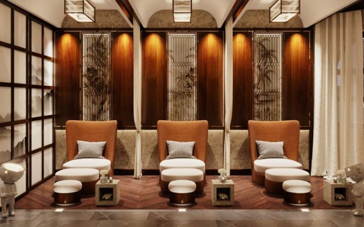Không Gian Spa Nhật Bản Được Bố Trí Khoa Học Và Hợp Lý