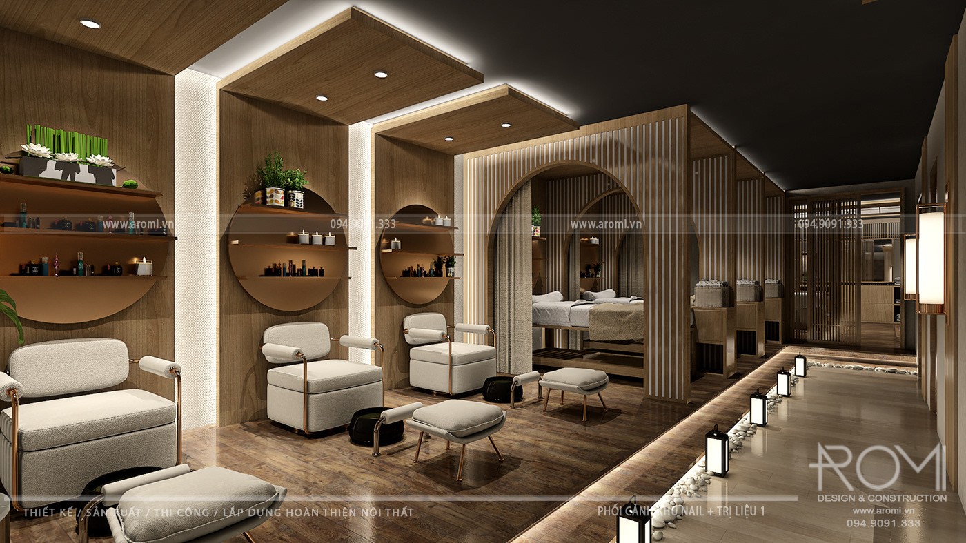 Thiết Kế Nội Thất Spa Hợp Lý Không Chỉ Giúp Tối Ưu Không Gian Mà Còn Tăng Cường Trải Nghiệm Khách Hàng