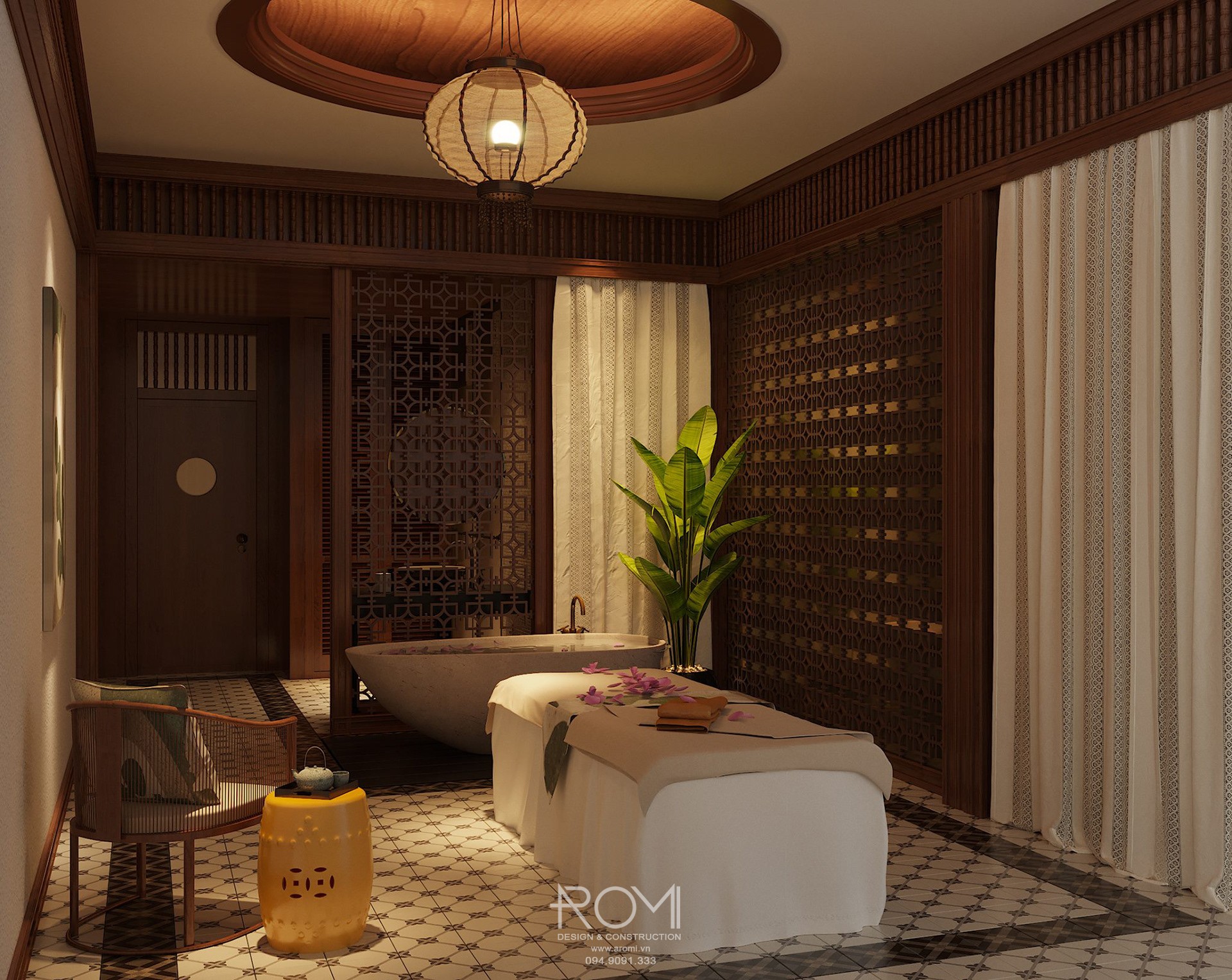 Thiết Kế Spa Chuyên Nghiệp Tạo Nên Không Gian Độc Đáo, Phản Ánh Cá Tính Riêng Của Bạn